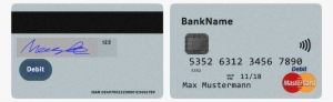 Symbolgrafik Einer Debit Mastercard - Taylor & Grant Promotional Individually Wrapped #1367521