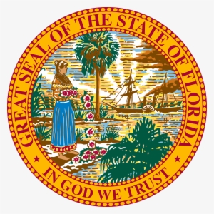 Fl Cliparts - Florida Seal #1368051