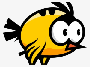 Flying Bird Clipart Bird Png - Flappy Bird Fly Transparent #1368384