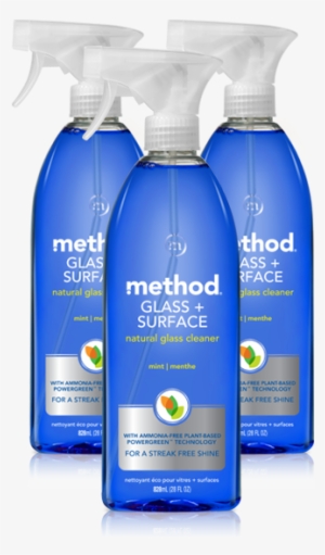 Method Products Mint Glass/surface Cleaner, 28 Oz, #1368520