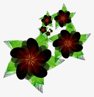 Fractal Manip Stock Flower - Flower Dark Png #1368650