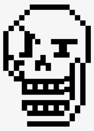 Papyrus Face Png - No Face Pixel Art #1368652