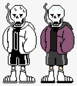 Swapfell Papyrus By - Underfell Sans Colored Sprite #1368675