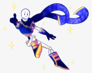 Outertale Papyrus - Outertale Papyrus Png #1368760