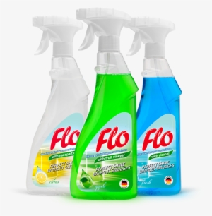 Glass Cleaner Flo Cleaning Liquid For Window Panes - Mousse Nettoyante Pour Vitres 600 Ml #1368880
