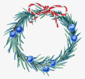 Hand Painted Christmas Grass Circle Png Transparent - Christmas Day #1368958