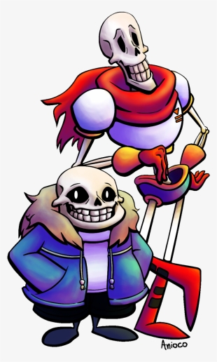 Sans & Papyrus - Sans And Papyrus Art #1369353