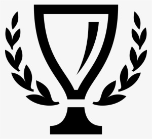 Png File - Trophy White Icon Png #1369383