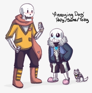 Ut Fancomic Ad Sans And Toby By - Papyrus And The Annoying Dog #1369665