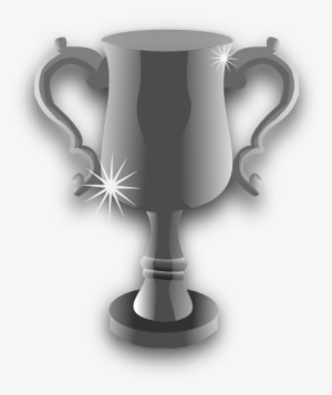 Trophy Clip Art At Clker - Trophy Silver Vector Png #1369753
