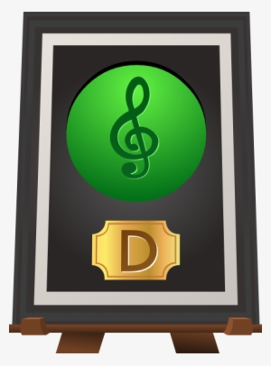 How To Set Use Trophy Music D Green Icon Png #1369999