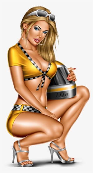 Share This Image - Pin Up Girl Png #1370099