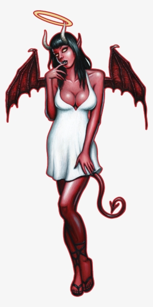 Angel Devil Pinup Girl - Devil Pinuo #1370197