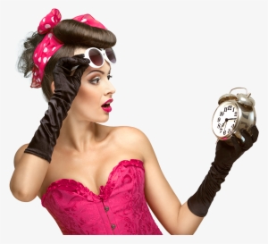 You're Looking For A Book That's Not Released Yet - Пин Ап Девушка С Часами #1370488