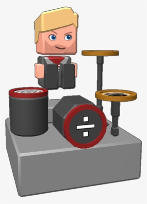 Josh Dun He Also Has His Drum Set Here Too - Cartoon #1370703