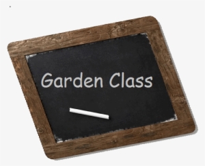 Garden Class Blackboard - First Class Teacher Journal Chalkboard Design (teacher #1370779