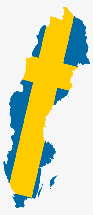 Free Download Africa Clipart Nation - Sweden Map Flag #1371119