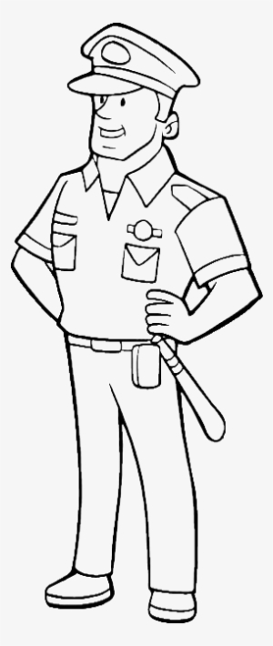Cop Clipart Classroom Officer - Colouring Picture Of Policeman #1371383 Cop Clipart Classroom Officer - Colouring Picture Of Policeman #1371383