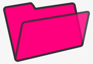 Jpg Royalty Free Library Clip Art At Clker Com Vector - Hot Pink Folder Icon #1372023