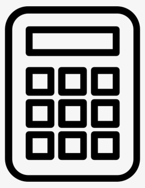 Calculator Free Icon - Icono Calculadora Blanco Png #1372083
