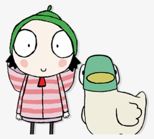 Sarah And Duck Png #1372254