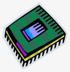 Png Download Electronic Component Image Illustration - Integrated Circuit #1372370