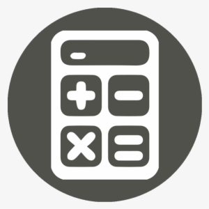 Gross Up Calculator - Black And White Calculator Icon #1372818
