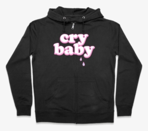 Cry Baby Zip Hoodie #1373263