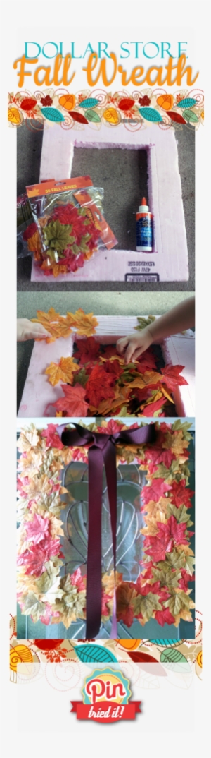 Fall Leaf Wreath - Wreath #1373726