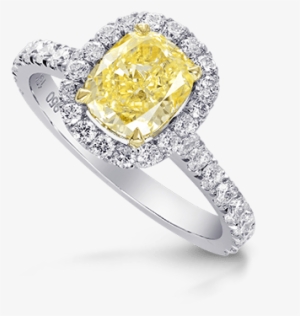 Contemporary Diamond Halo Ring - Png Images Gemstone Jewelry #1374494