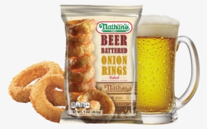Nathan's Famous Products - Nathans Beer Battered Onion Ring - 2 Oz. #1374585