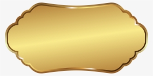 Gold Plate Png Image Freeuse Download - Serving Tray #1374993