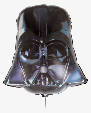 Darth Vader Supershape - 25" Darth Vader Helmet Black Balloon - Mylar Balloons #1375202