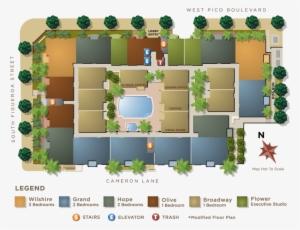 City Lights Site Plan - City Lights Apartment Map #1375369