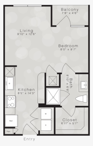 A1a Floor Plan - City Lights Floor Plan #1375462