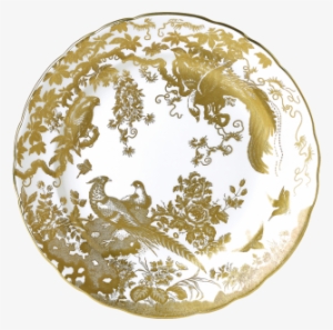 Plate - Royal Crown Derby Aves Platinum #1376050