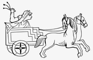 Carriage Chariot Charioteer - Chariot Clip Art #1376147