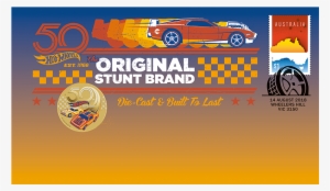 Hot Wheels Postal Numismatic Cover #1376221