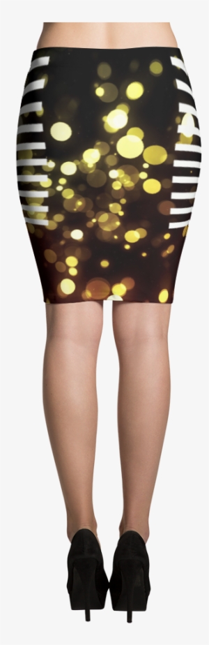 Ff Pencil Skirt City Lights Piano Keys - Pencil Skirt #1376310