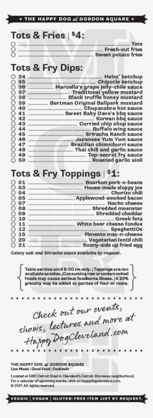 Hdw Menu1 Jan2017 Hdw Menu2 Jan2017 - Document #1376656