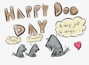 Happy Dog Day - Cartoon #1376856