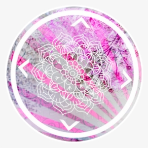 Circle Png Overlay Pink White Bc Background Wallpapers - Selenators #1377178