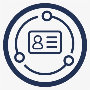 Contact Manager Full Icon - Circle #1377301