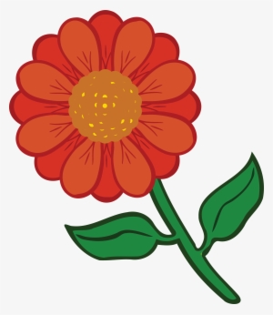 Free Clipart Of A Daisy Flower - Coloured Flower Printable #1377419