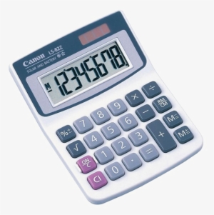 Calculator Png Image Background - Canon Ls-82z Desktop Calculator - 8 Digits #1377824