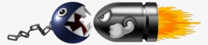 Bullet Bill Vs Chainchomp - Mario Chain Chomp #1378099