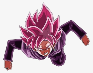 Goku Super Saiyan Clear Drawing - Goku Black Super Saiyan Rose Png #1378248