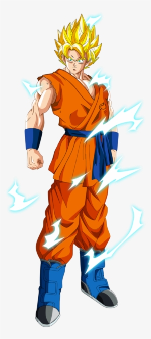 Ssj2 Goku - Dragon Ball Super Son Goku Kakarrot Cosplay Costume #1378422