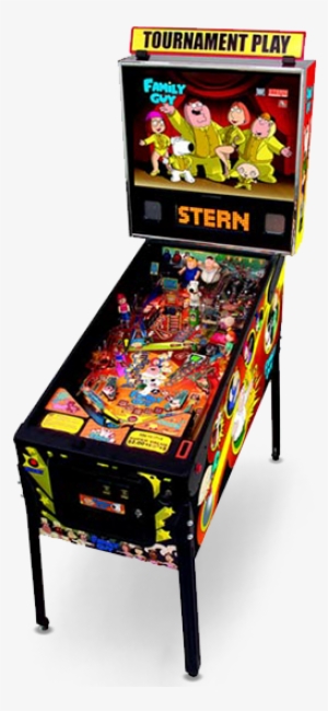 These Games Will Not Operate In Countries With 50 Cycle - Family Guy Stern Pinball #1380210