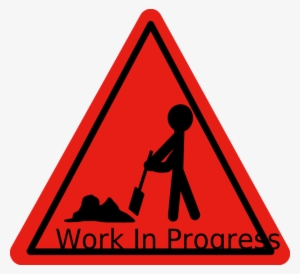 Clipart Info - Work In Progress Sign #1380418